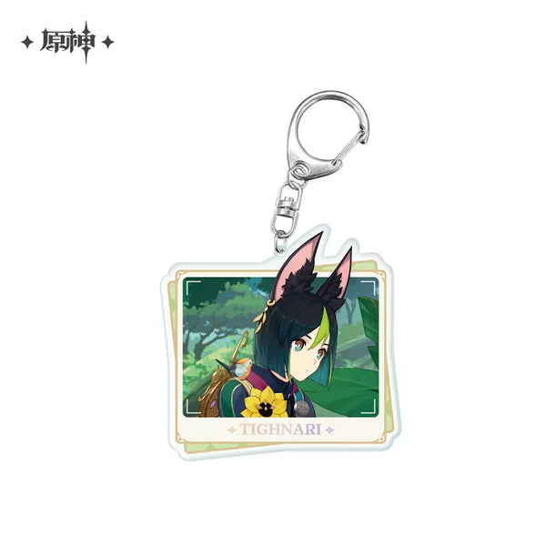 miHoYo Genshin Impact Character PV Acrylic Keychain-Tighnari-miHoYo-Ace Cards &amp; Collectibles