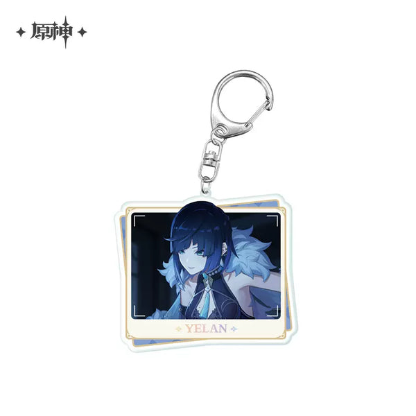 miHoYo Genshin Impact Character PV Acrylic Keychain-Yelan-miHoYo-Ace Cards &amp; Collectibles