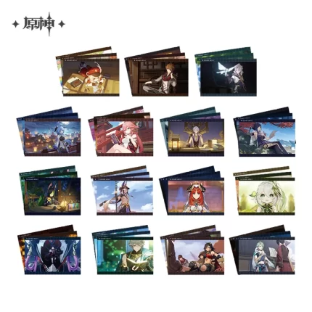 miHoYo Genshin Impact Character PV Photo Album-miHoYo-Ace Cards & Collectibles
