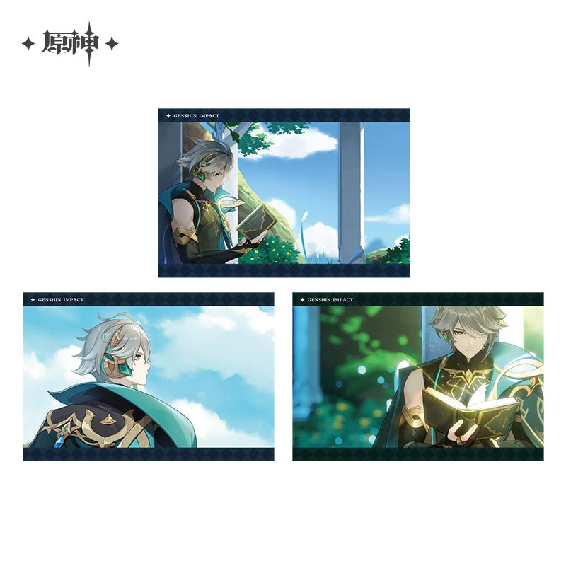 miHoYo Genshin Impact Character PV Photo Cards-Alhaitham: Questions and Silence-miHoYo-Ace Cards &amp; Collectibles