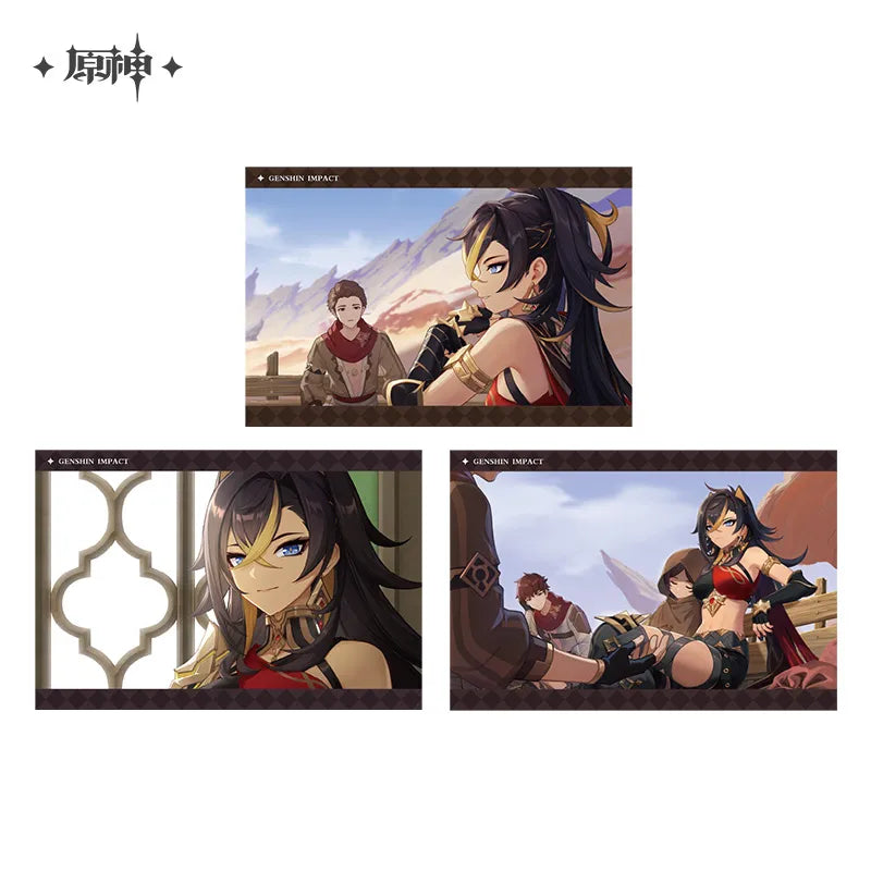 miHoYo Genshin Impact Character PV Photo Cards-Dehya: Dawn Over the Sand-miHoYo-Ace Cards &amp; Collectibles