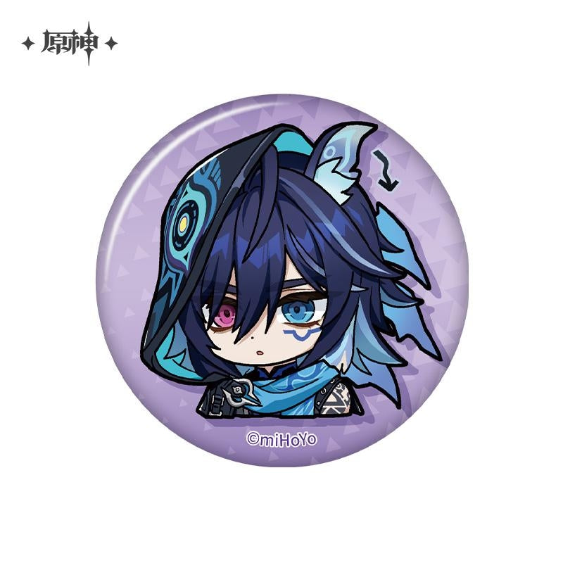 miHoYo Genshin Impact Chibi Expression Sticker Badge: Natlan-Ororon-miHoYo-Ace Cards & Collectibles