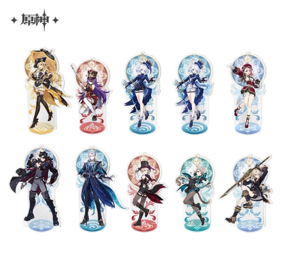 miHoYo Genshin Impact - Court of Fontaine Series Characters Acrylic Stand-Navia-miHoYo-Ace Cards &amp; Collectibles