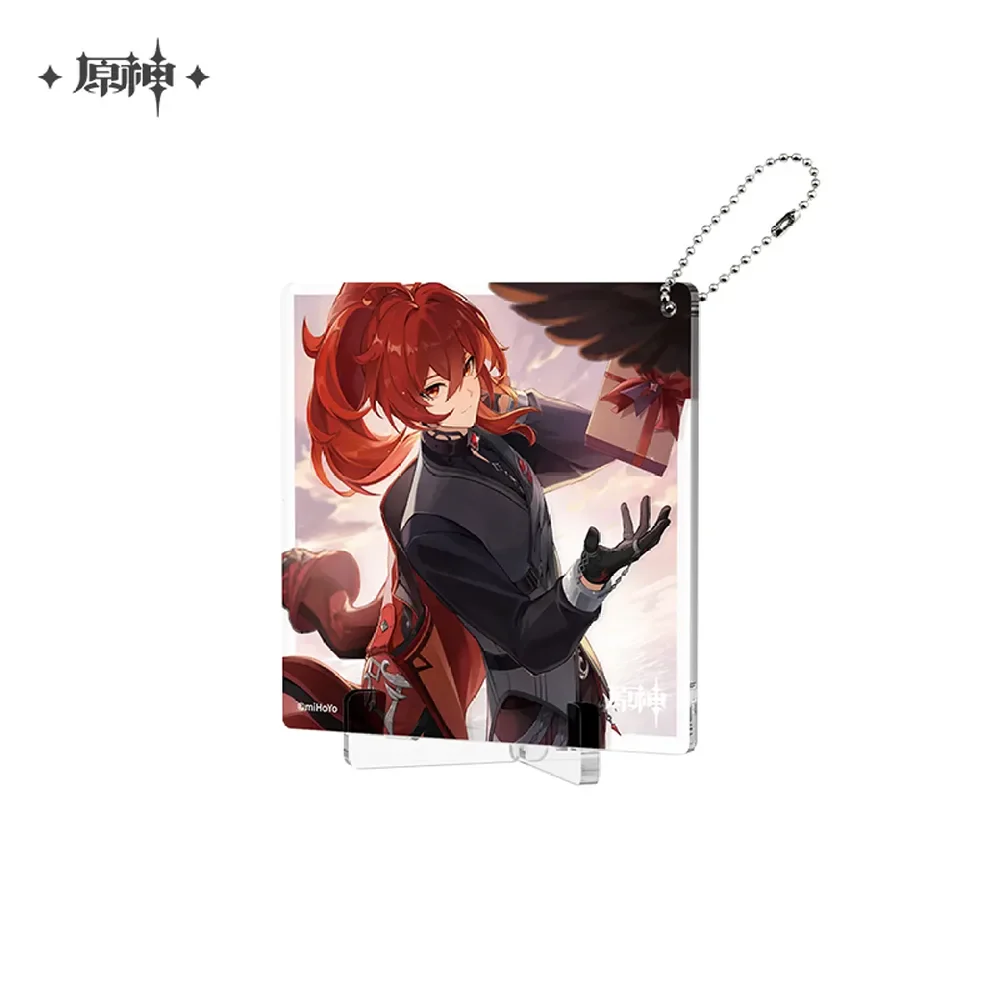 miHoYo Genshin Impact Day of Destiny Acrylic Coaster-Diluc-miHoYo-Ace Cards &amp; Collectibles