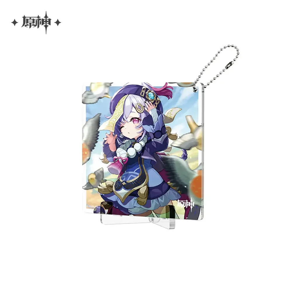 miHoYo Genshin Impact Day of Destiny Acrylic Coaster-Qi Qi-miHoYo-Ace Cards &amp; Collectibles