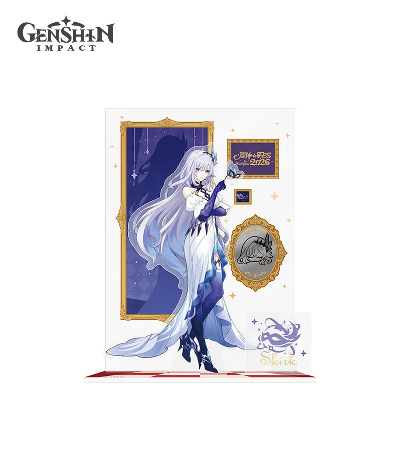 miHoYo Genshin Impact FES 2026 Gathering Character Acrylic Stand-Skirk-miHoYo-Ace Cards & Collectibles