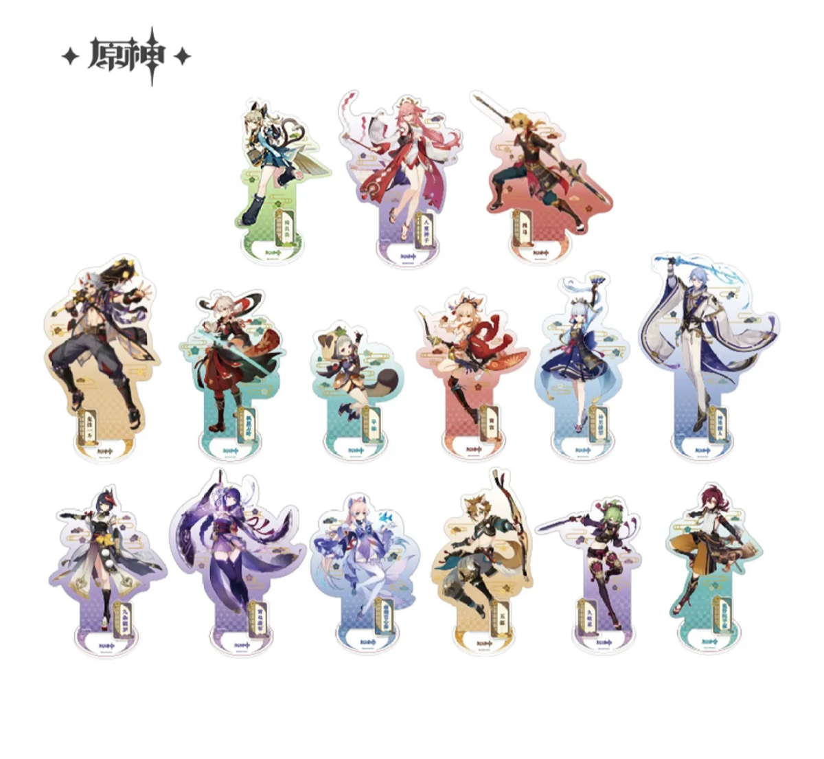 miHoYo Genshin Impact Inazuma Character Acrylic Stand-Kazuha-miHoYo-Ace Cards & Collectibles