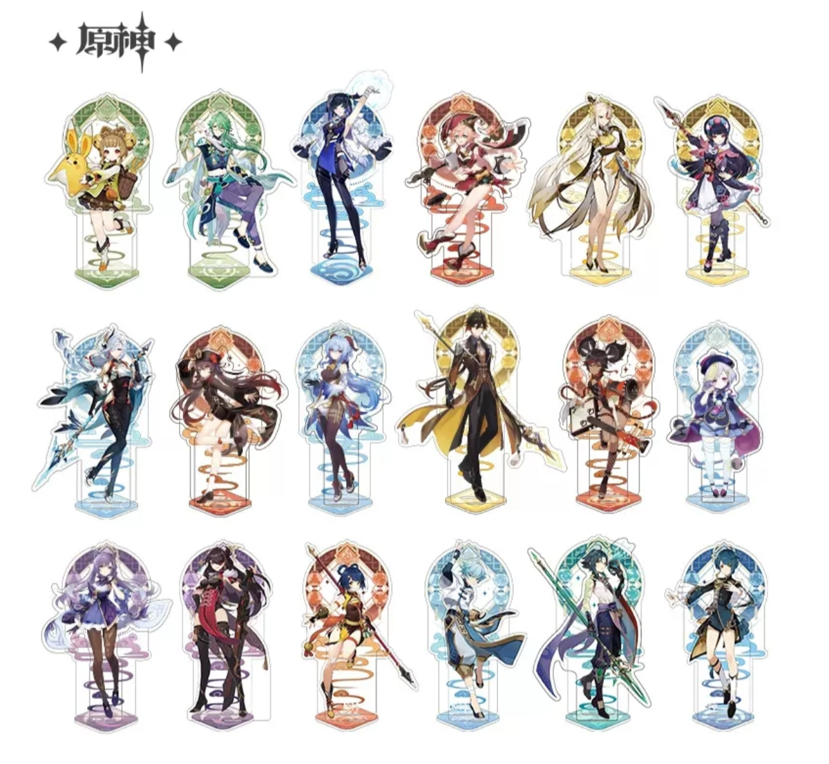 miHoYo Genshin Impact -Liyue Theme Series Characters Acrylic Stand-Yelan-miHoYo-Ace Cards & Collectibles