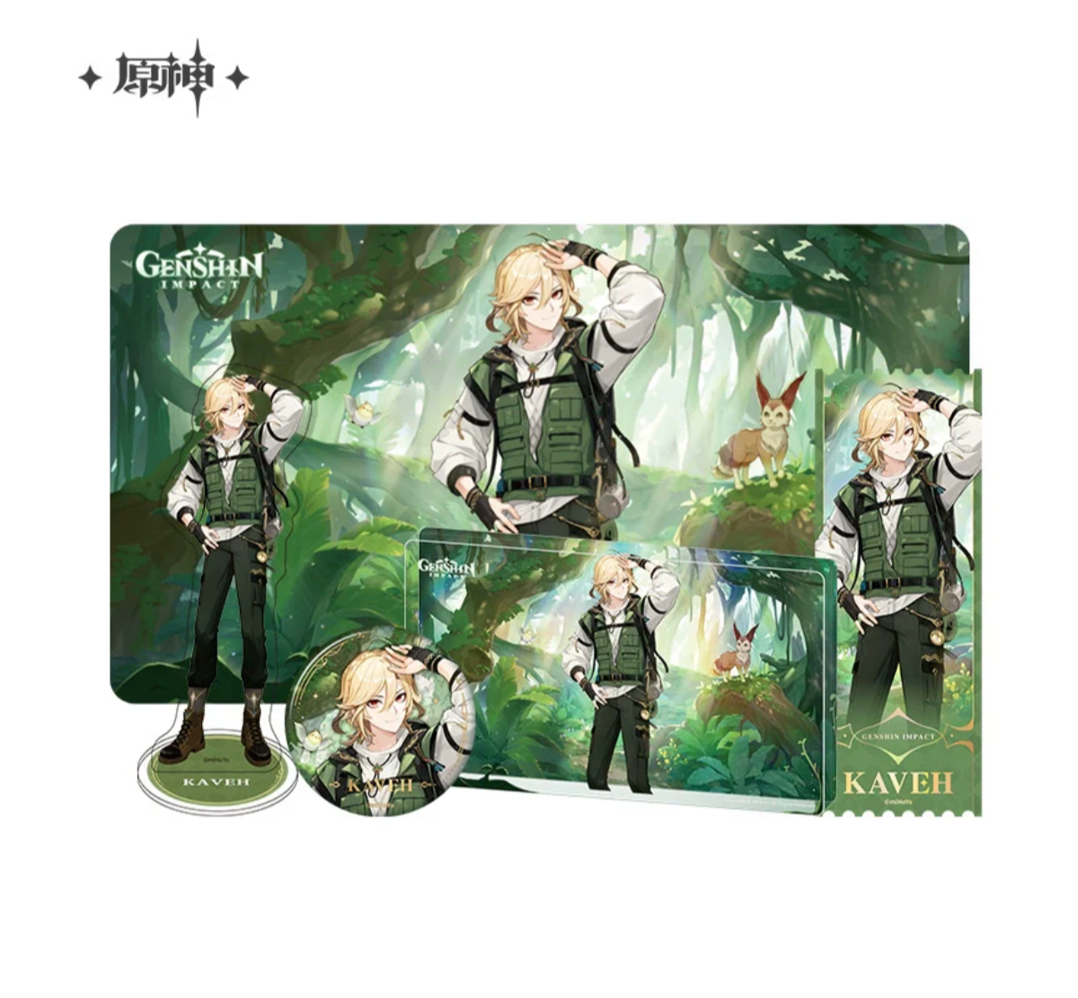 miHoYo Genshin Impact "Teyvat Nature Discovery Tour Series"-Badge-miHoYo-Ace Cards & Collectibles