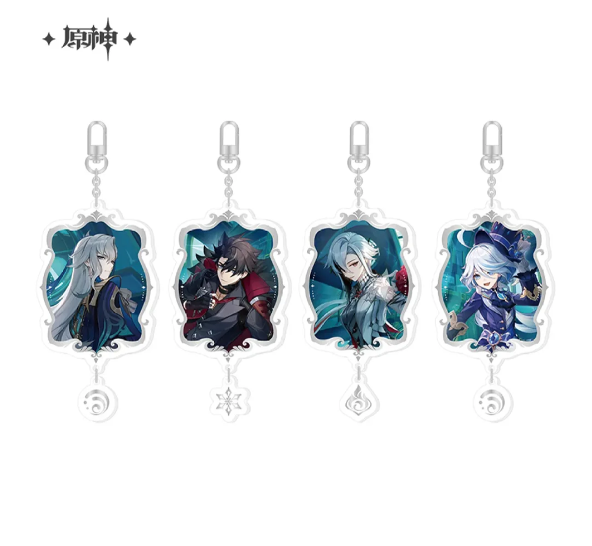 miHoYo Genshin Impact "To the Stars Shining in the Depths" Character Keychain-Neuvillette-miHoYo-Ace Cards & Collectibles