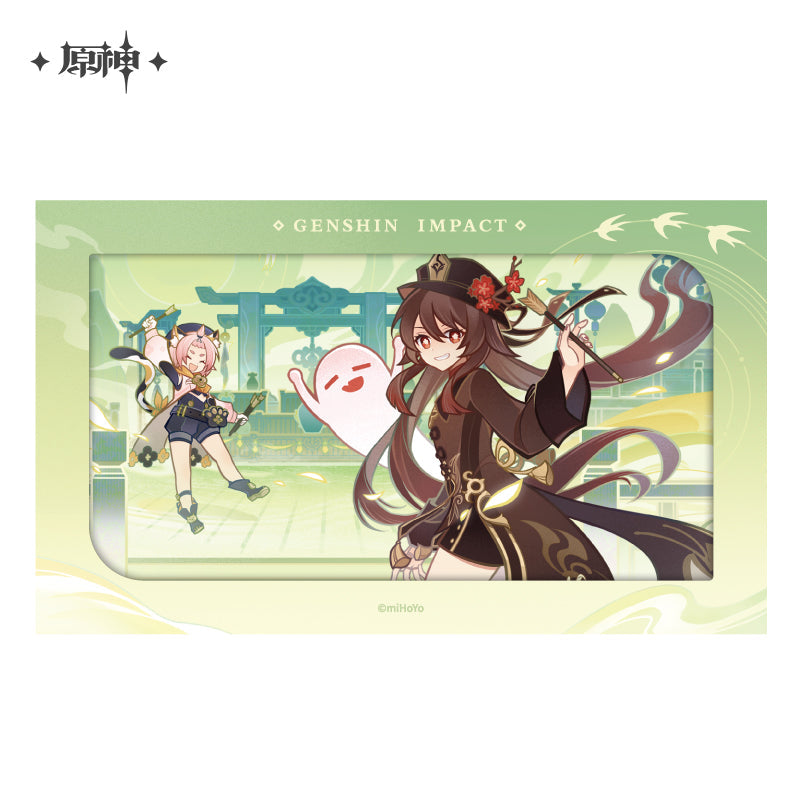 miHoYo Genshin Impact Waterborne Poetry Series Collection Cards-Hutao & Diona-miHoYo-Ace Cards & Collectibles