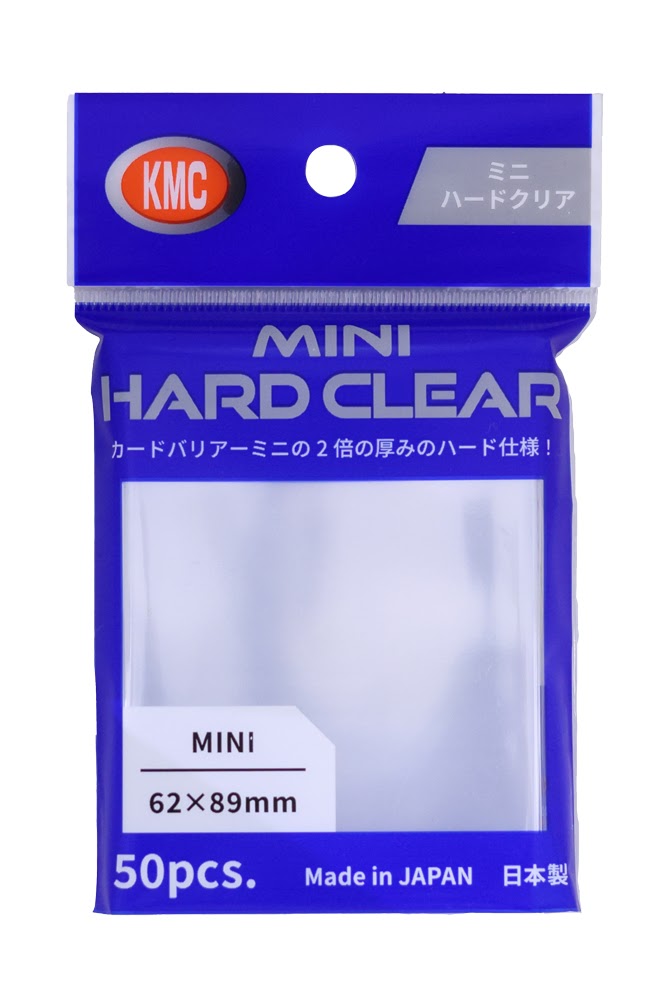 KMC Sleeve Card Barrier Mini Size "Hard Clear"