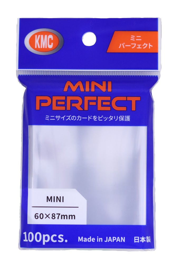 KMC Sleeve Card Barrier Mini Size "Perfect Fit Clear" (New 2025)