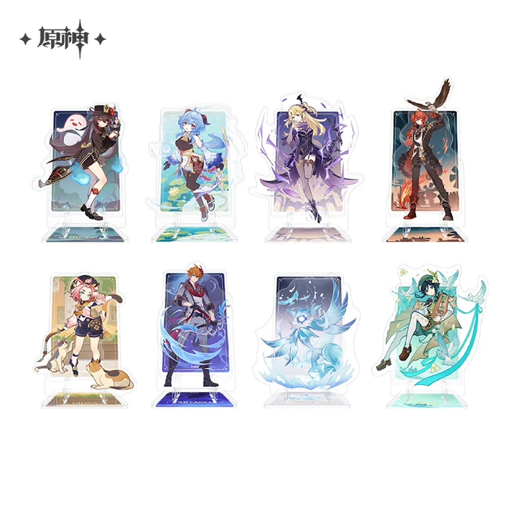 miHoYo Genshin Impact Genius Invokation TCG Acrylic Phone Stand