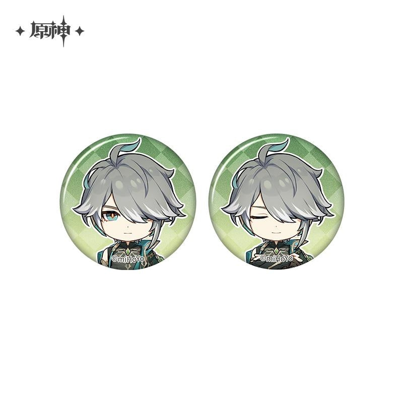 miHoYo Genshin Impact Capturing the Good Times Mini Badge Set