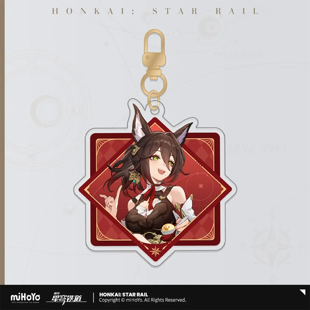 Honkai: Star Rail Interstellar Journey Acrylic Keychain