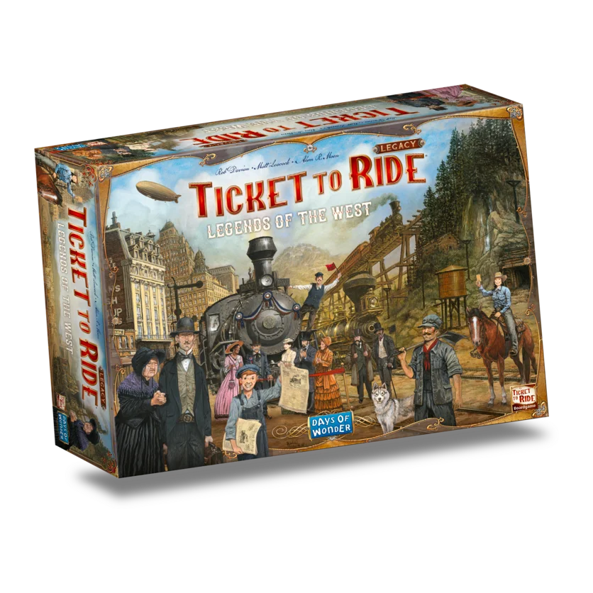 Days Of Wonder: Ticket to Ride Legacy "Legends of the West"