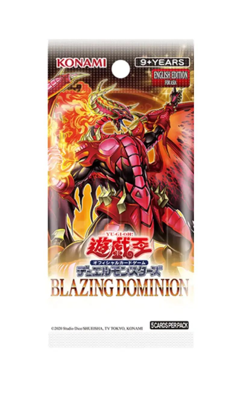 Yu-Gi-Oh OCG : Blazing Dominion Booster [CG2063-AE] (English)