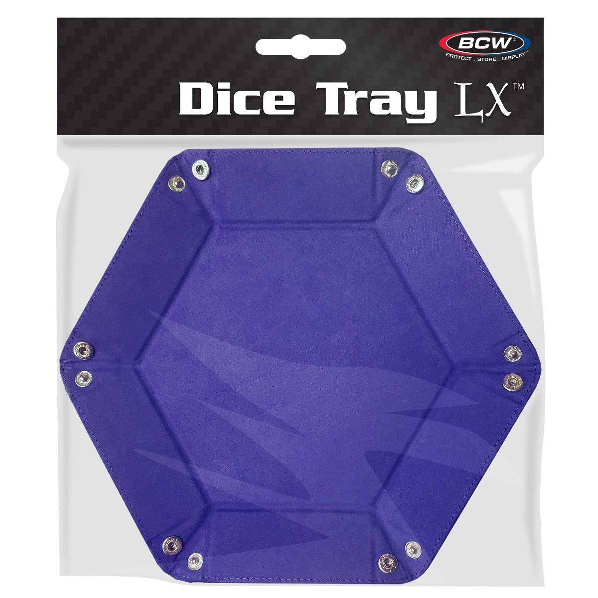 BCW Hexagon Dice Tray - Blue