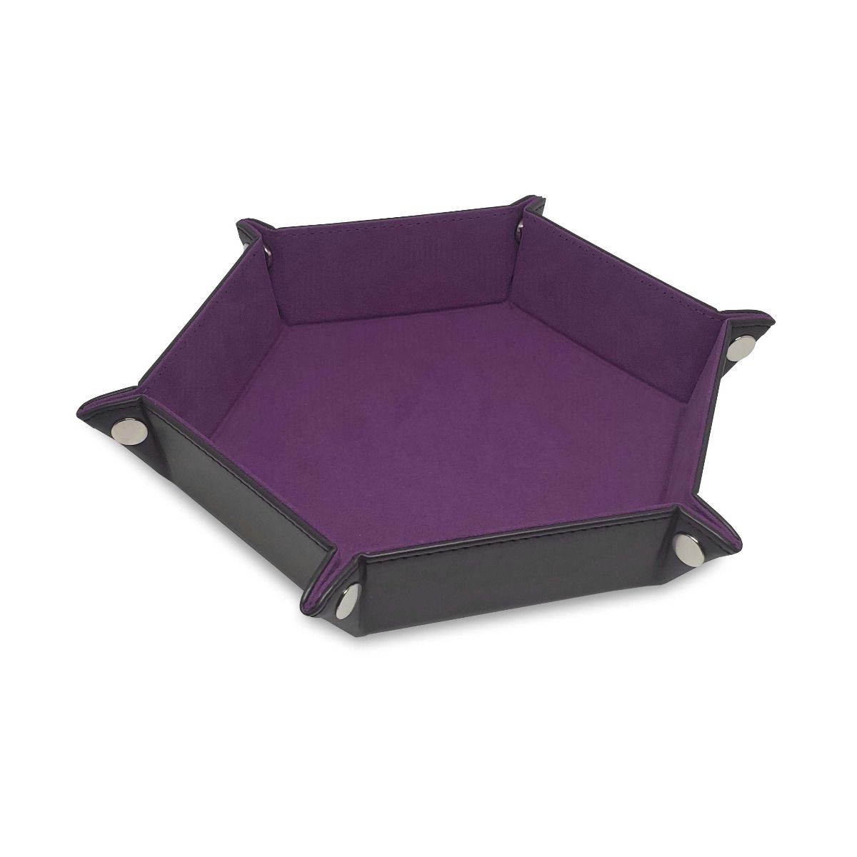 BCW Hexagon Dice Tray - Purple