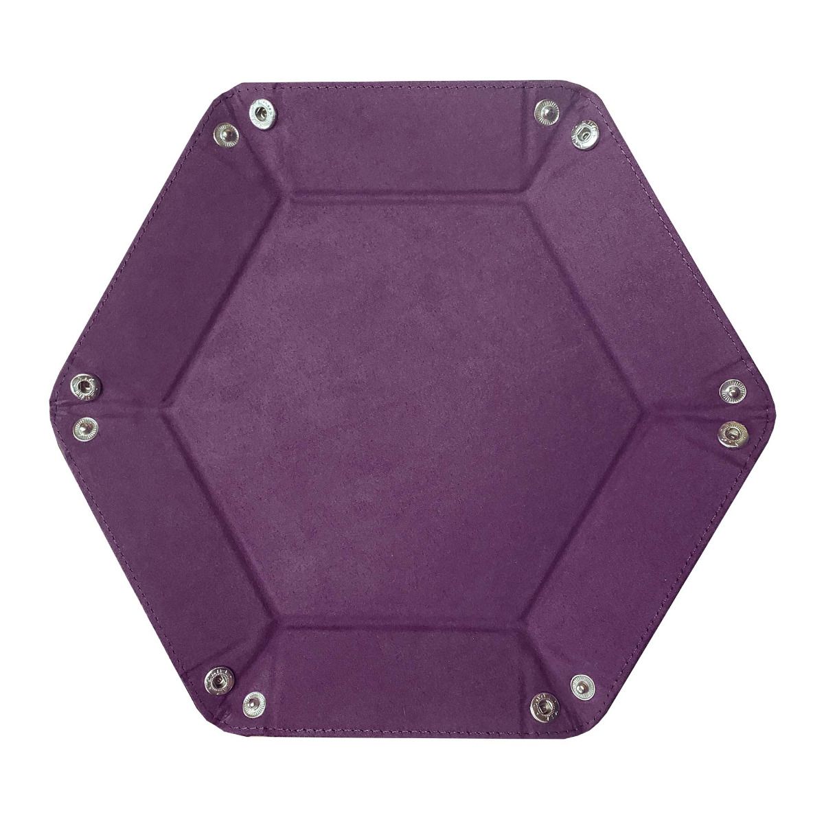 BCW Hexagon Dice Tray - Purple
