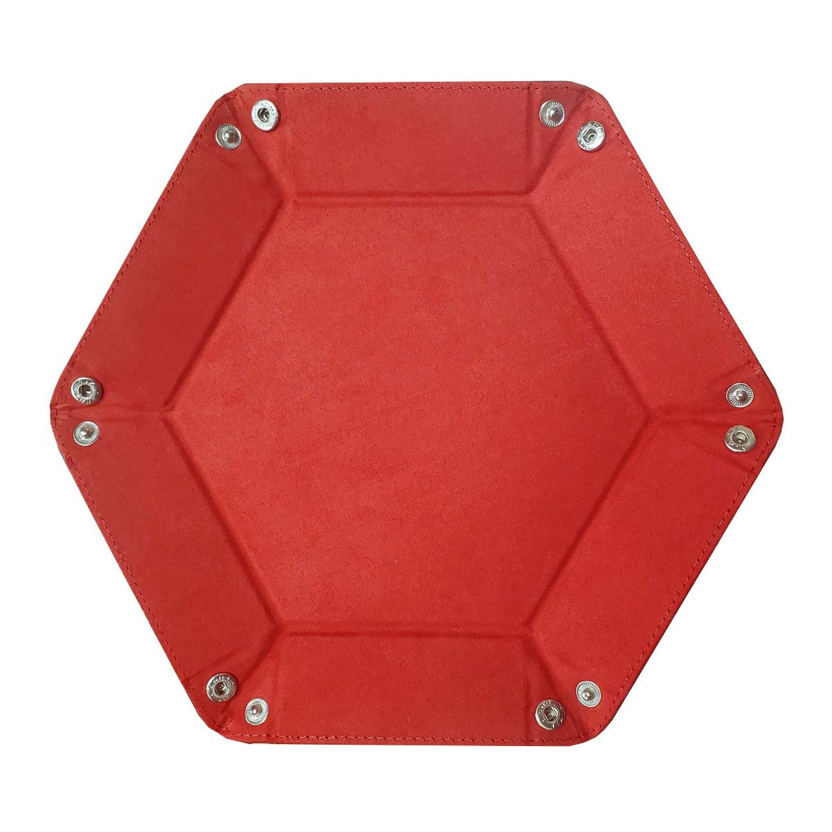 BCW Hexagon Dice Tray - Red