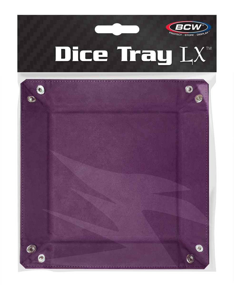BCW Rectangular Dice Tray - Purple