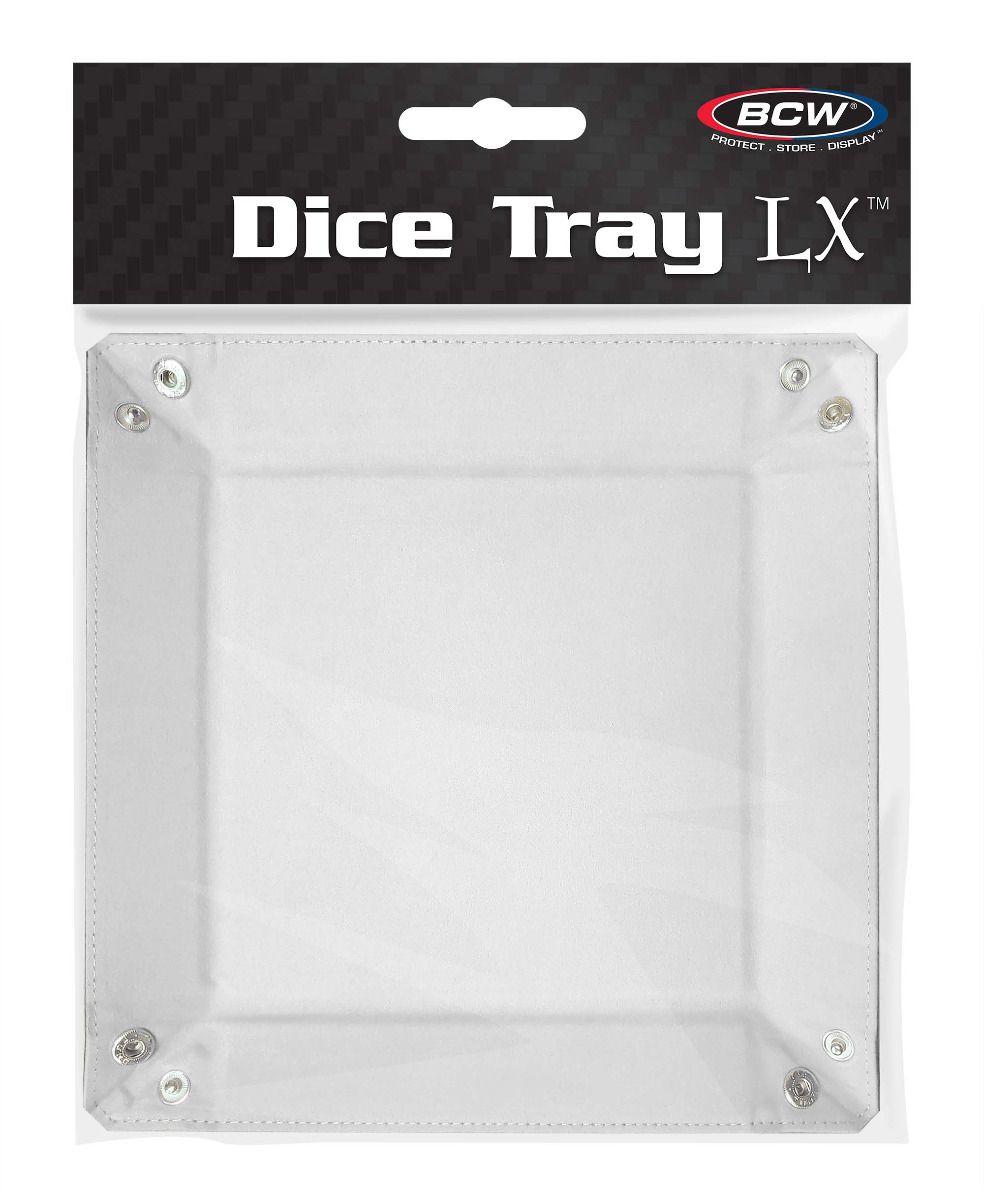 BCW Rectangular Dice Tray - White