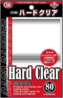 KMC Sleeve Card Barrier Clear - Standard Hard