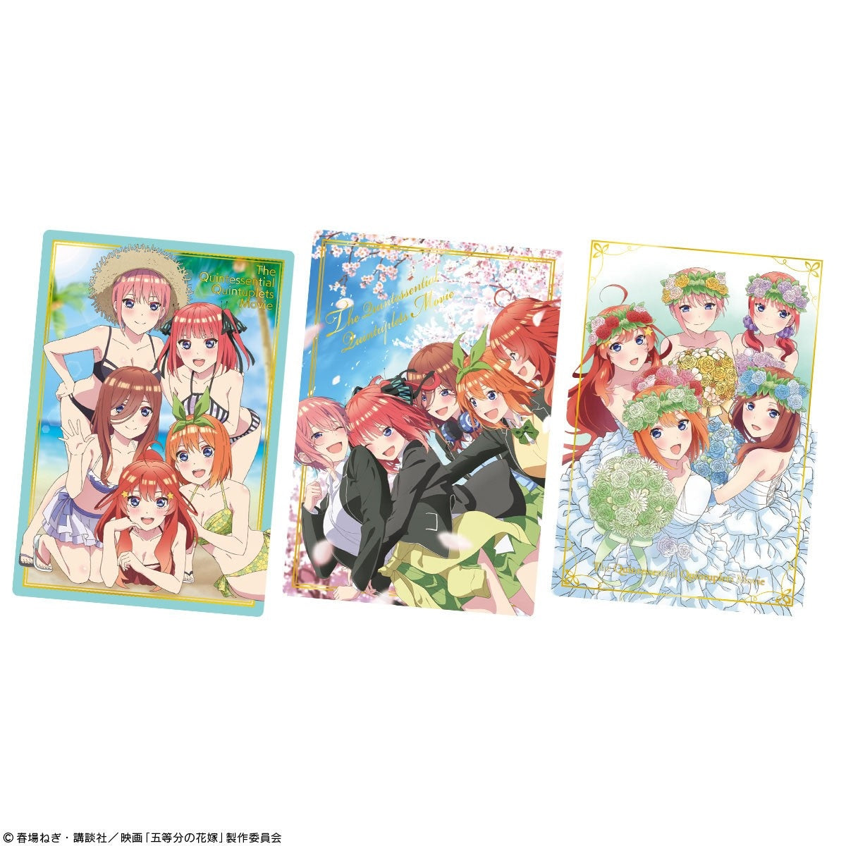 The Quintessential Quintuplets Metallic Card Wafer Vol.2