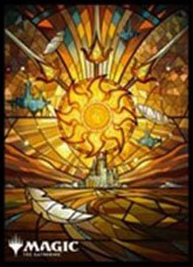 Magic: The Gathering Character Sleeve Collection [MTGS-237] &quot;Dominaria United - Stained Glass Ver. Plains&quot;