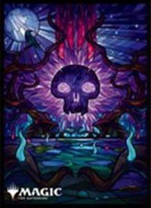 Magic: The Gathering Character Sleeve Collection [MTGS-239] &quot;Dominaria United - Stained Glass Ver. Swamp&quot;