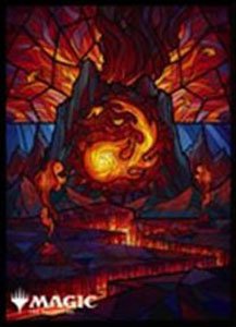 Magic: The Gathering Character Sleeve Collection [MTGS-240] &quot;Dominaria United - Stained Glass Ver. Mountain&quot;