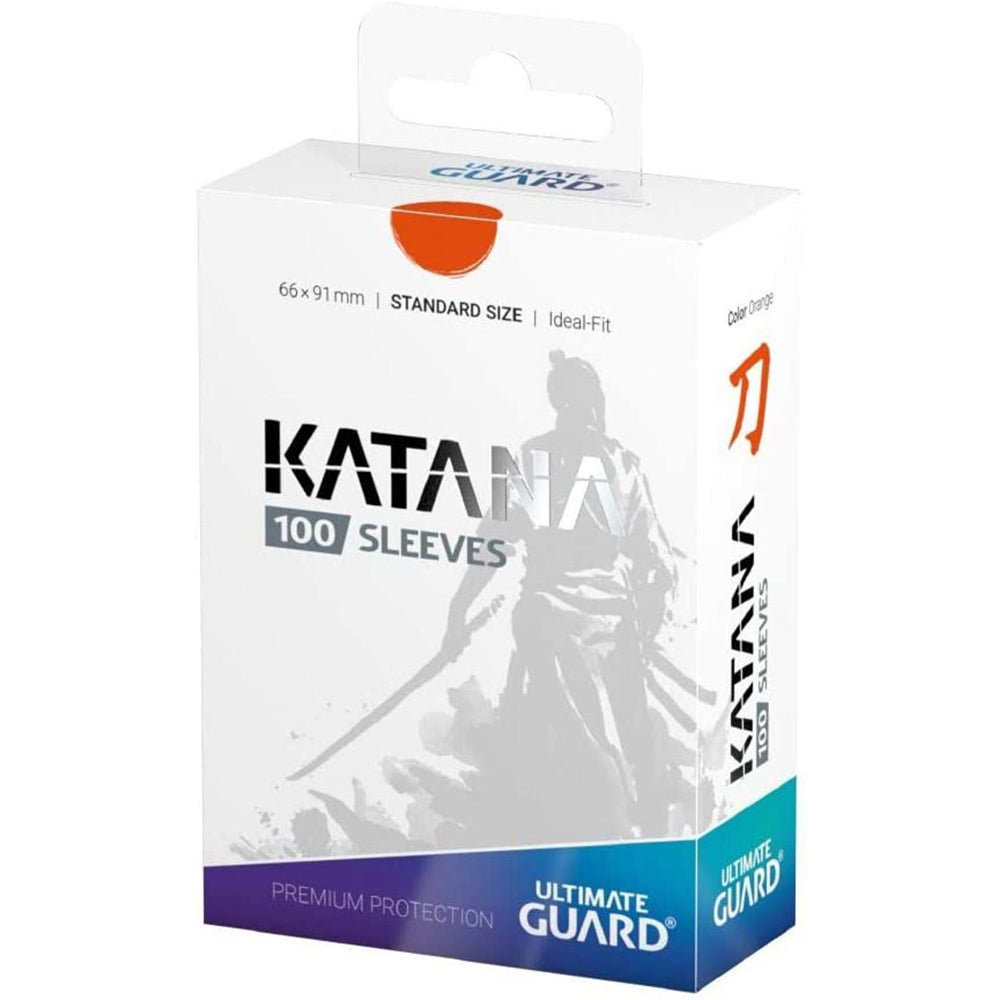 Ultimate Guard Card Sleeves Katana Standard Size - Orange