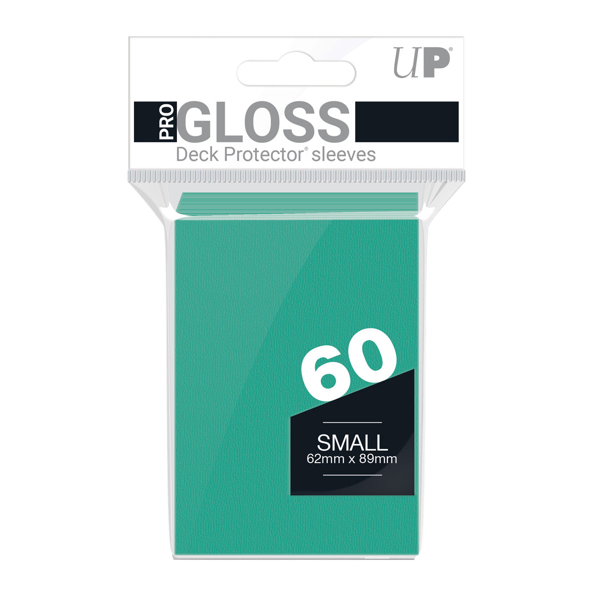 Ultra PRO Card Sleeve Solid Colour Small 60ct - Aqua