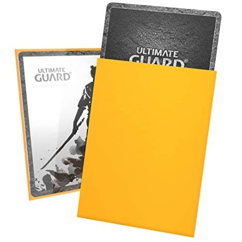 Ultimate Guard Card Sleeves Katana Standard Size - Yellow
