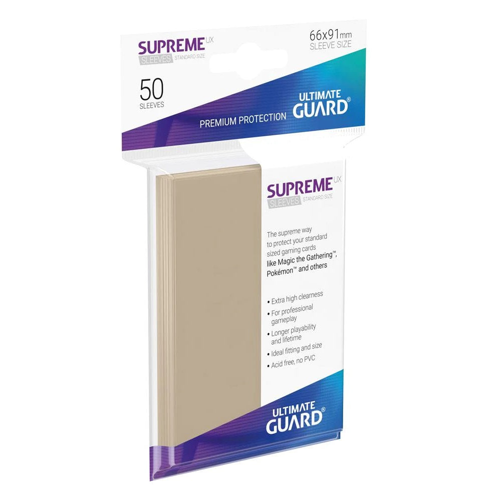 Ultimate Guard Supreme UX Sleeves Standard Size Sand - 50pcs