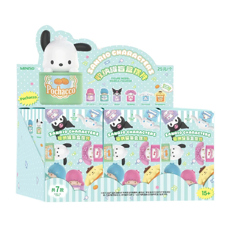 Sanrio Characters Storage Jar Series-Display Box (6pcs)-52Toys-Ace Cards &amp; Collectibles