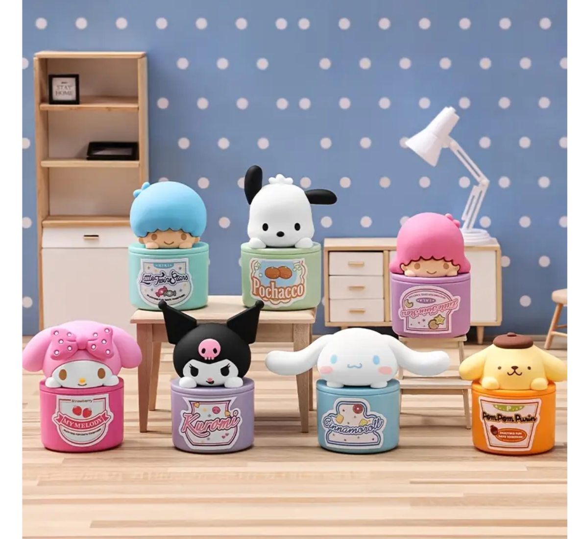 Sanrio Characters Storage Jar Series-Single Box (Random)-52Toys-Ace Cards &amp; Collectibles