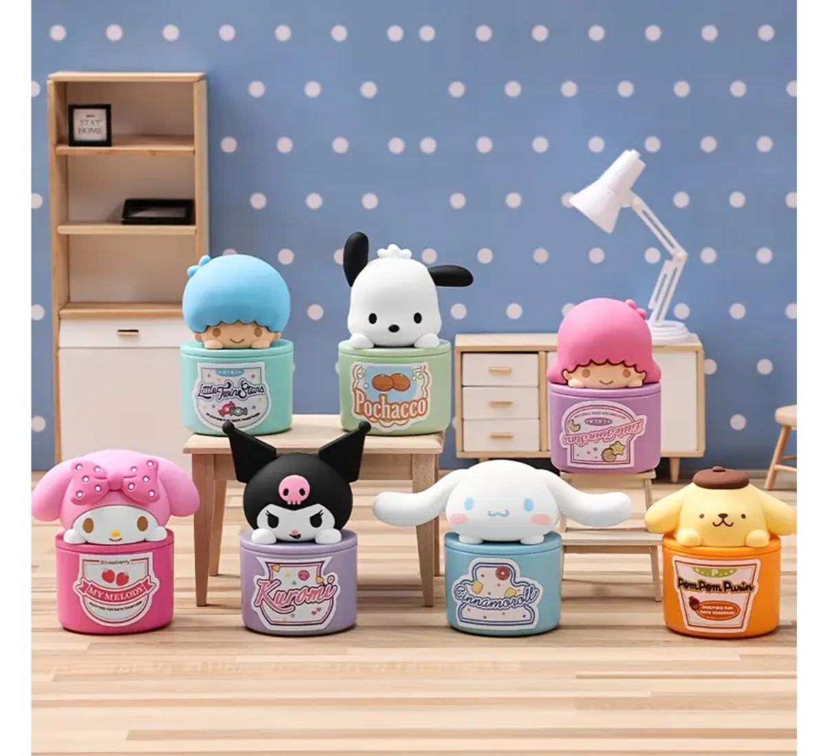 Sanrio Characters Storage Jar Series-Single Box (Random)-52Toys-Ace Cards & Collectibles