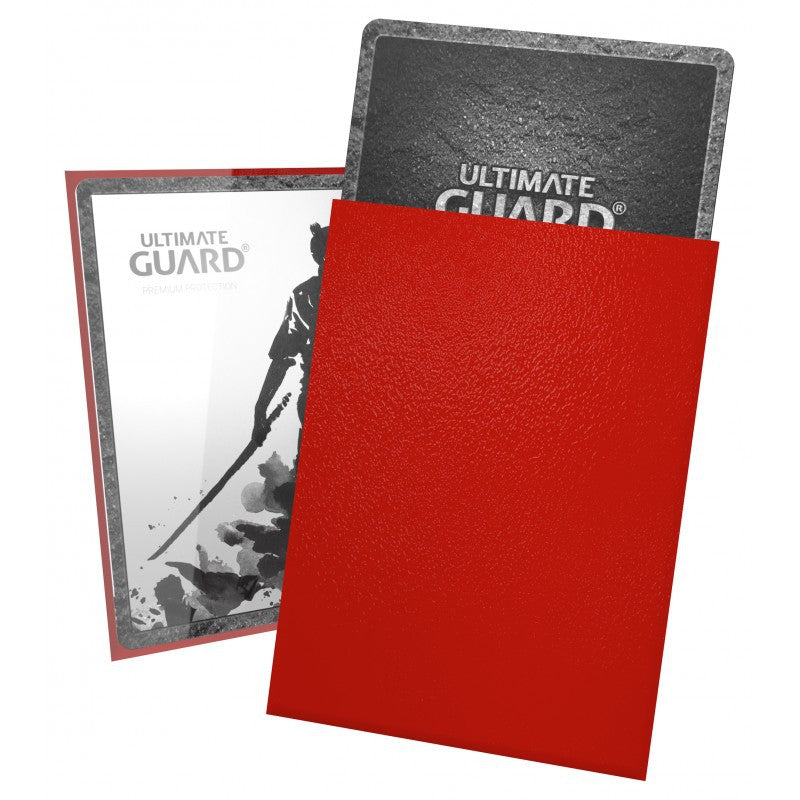 Ultimate Guard Card Sleeves Katana Standard Size - Red