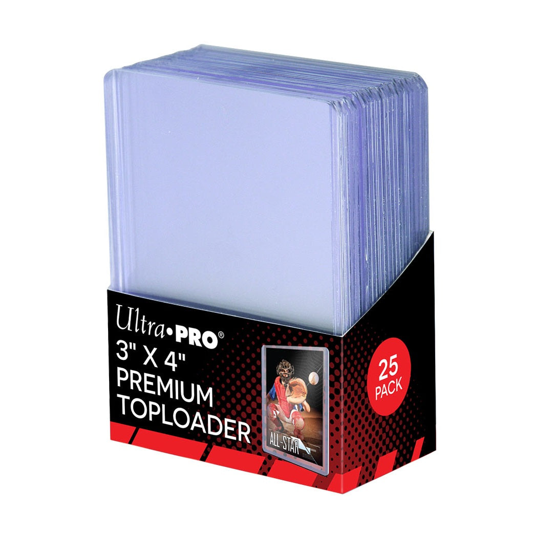 Ultra PRO Toploader 3&quot; x 4&quot; - Premium Clear One Pack 25pcs