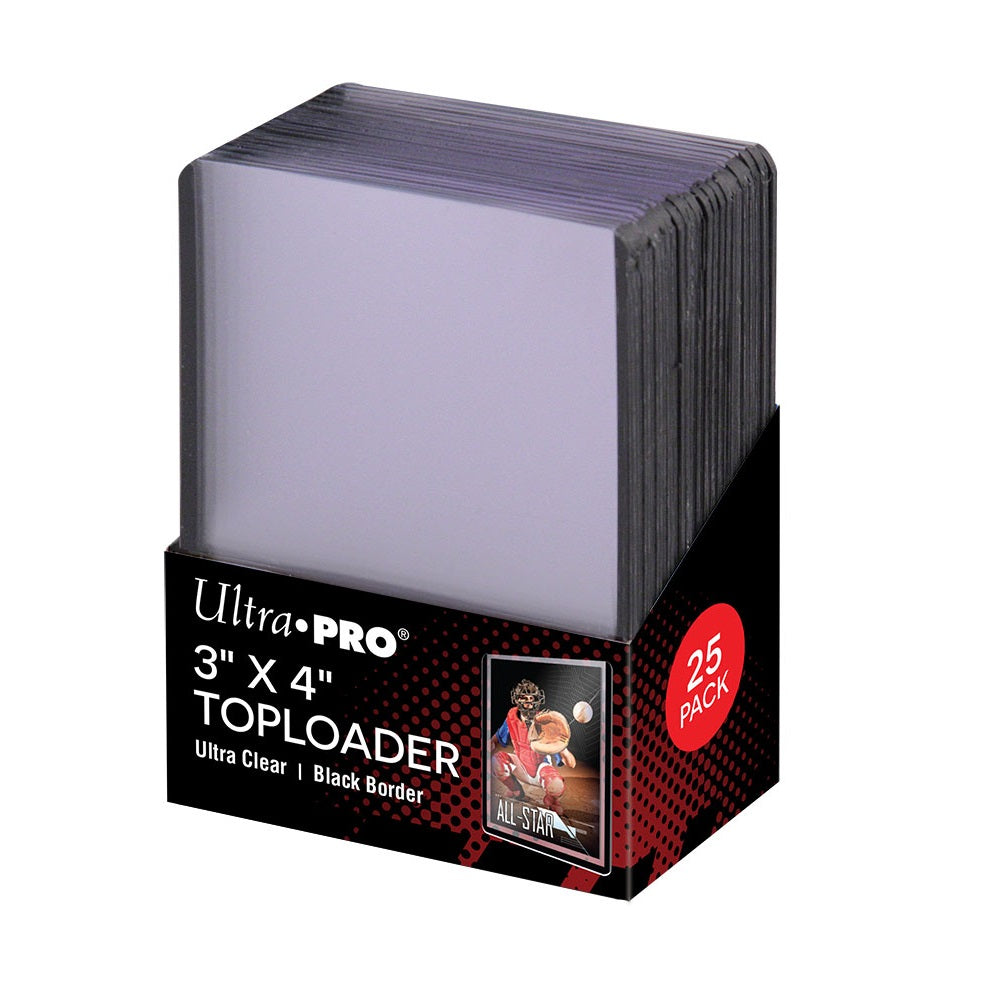 Ultra PRO Toploader 3&quot; x 4&quot; - Black