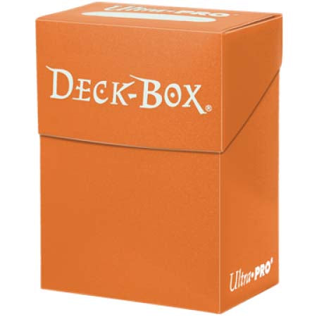 Ultra PRO Deck Box 80+ Solid Colour - Orange