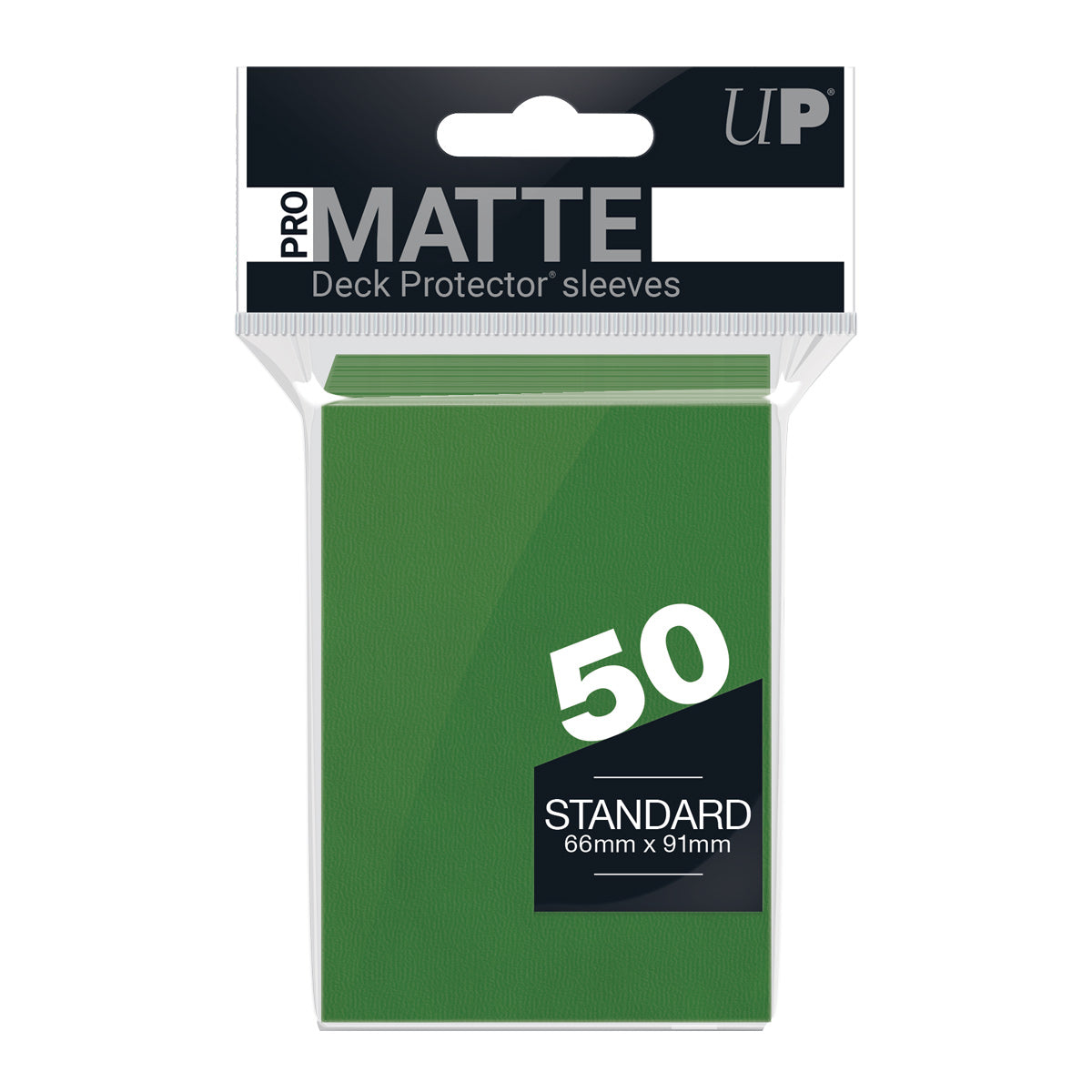 Ultra PRO Card Sleeve Pro-Matte Standard 50ct - Green