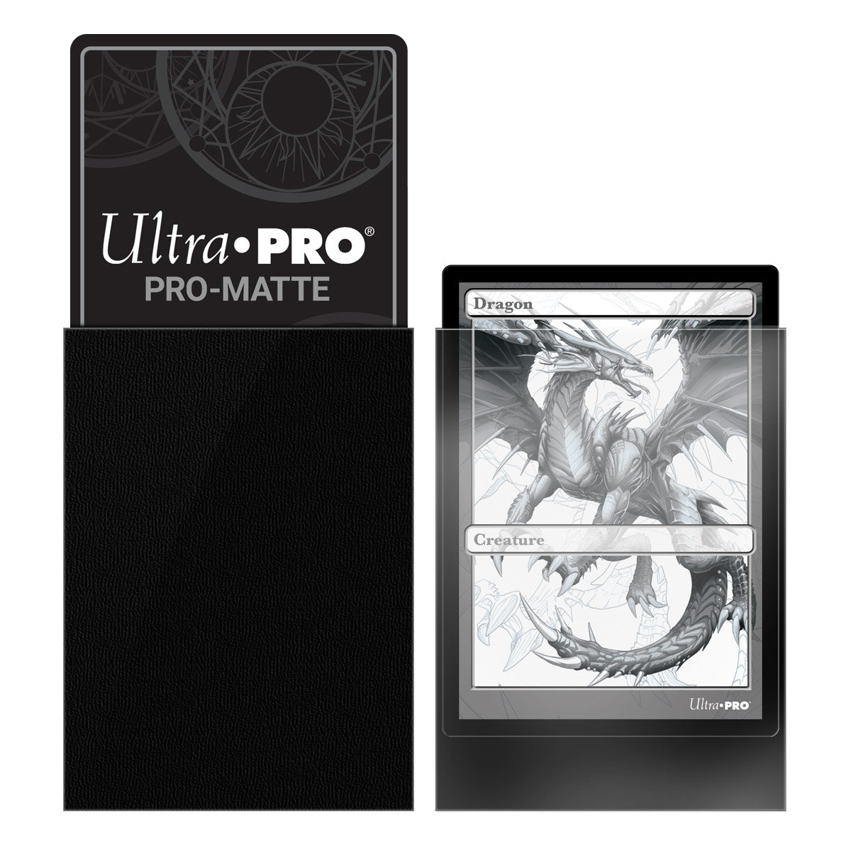 Ultra PRO Card Sleeve Pro-Matte Standard 50ct - Black