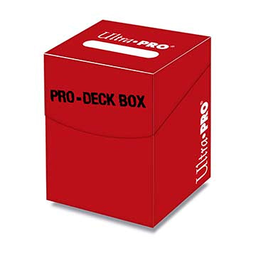 Ultra PRO Deck Box PRO 100+ - Red