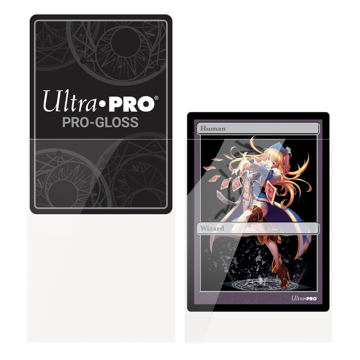 Ultra PRO Card Sleeve Solid Colour Small 60ct - Clear