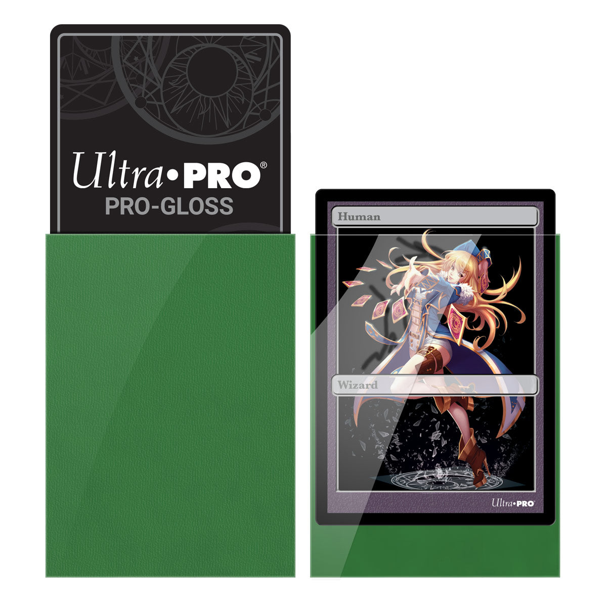 Ultra PRO Card Sleeve Solid Colour Small 60ct - Green