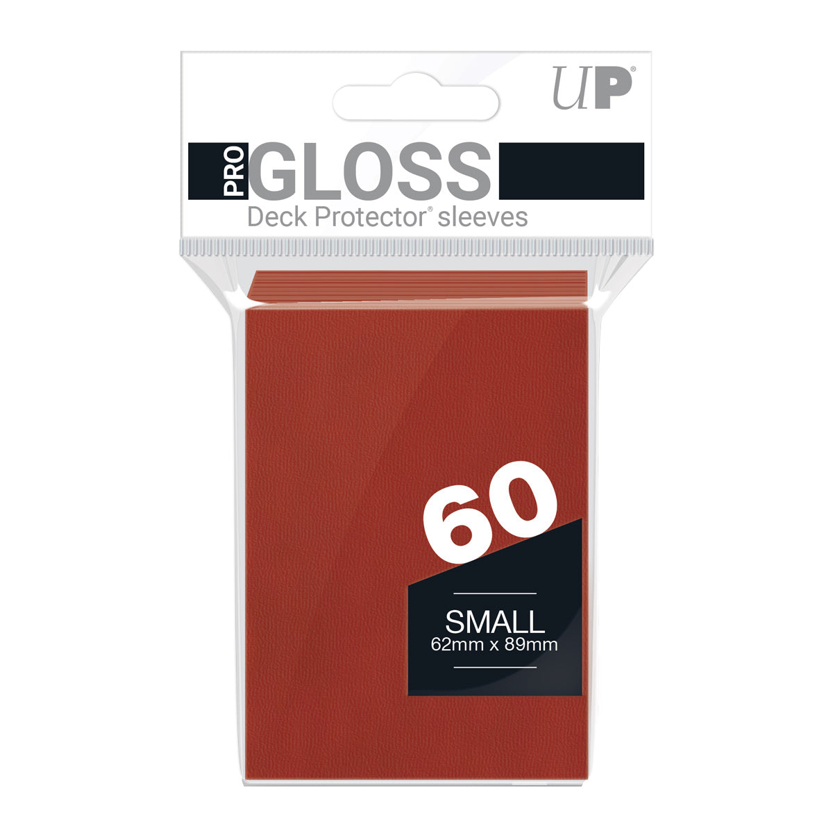 Ultra PRO Card Sleeve Solid Colour Small 60ct - Red